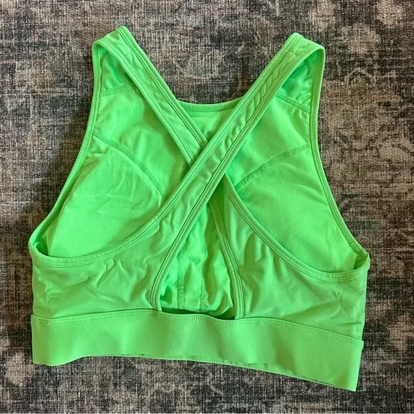 Fabletics Neon Green Sports Bra | High Impact | Women’s M - Picture 4 of 4